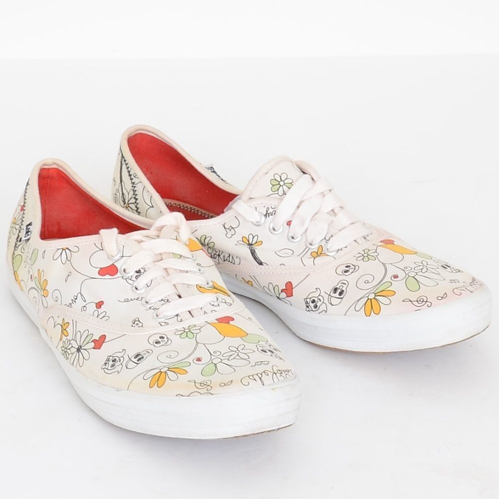 Keds Day Of The Dead Sugar Skull Dia de Muerto Sneaker WF34089M Women's 9.5